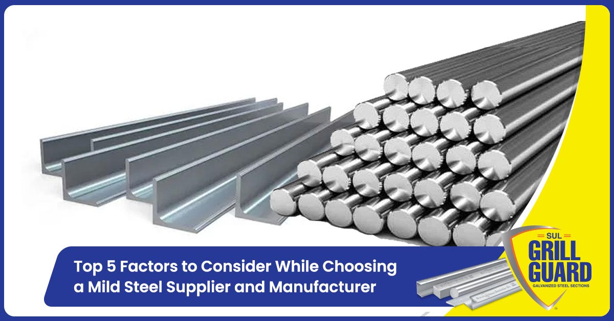 mild steel suppliers and manufacturers