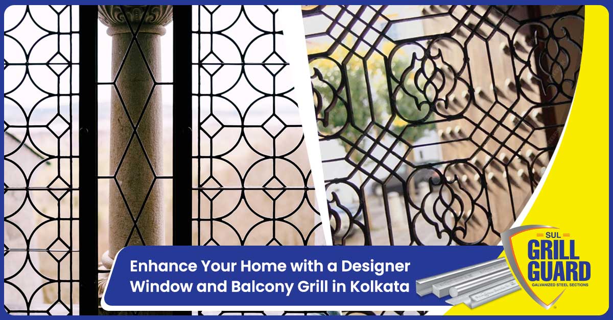 Enhance Your Home with a Designer Window and Balcony Grill in Kolkata