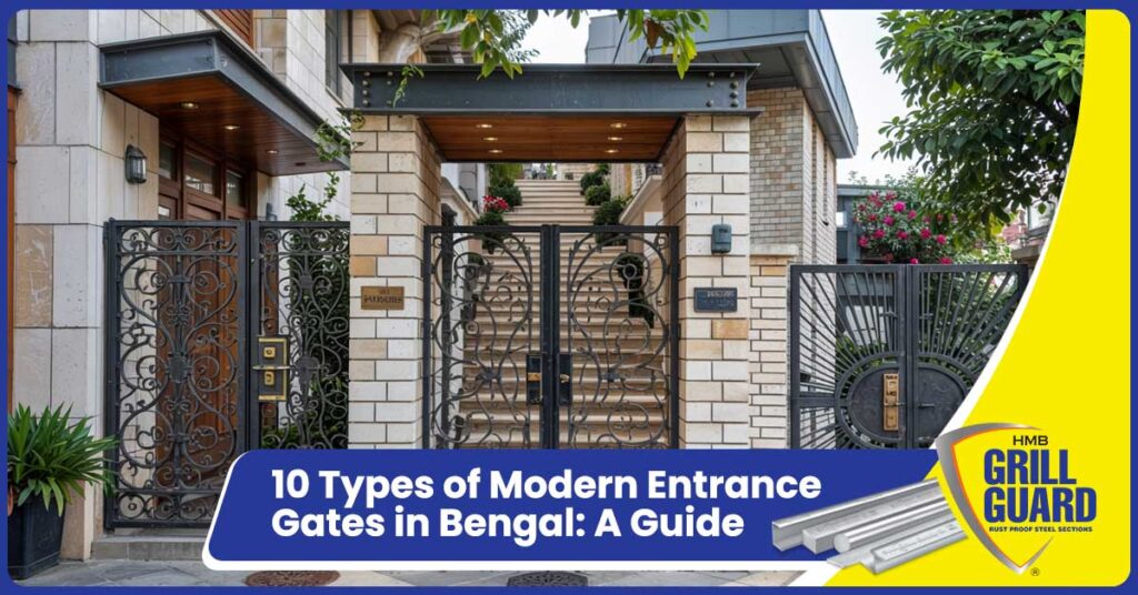 10 Types of Modern Entrance Gates in Bengal: A Guide