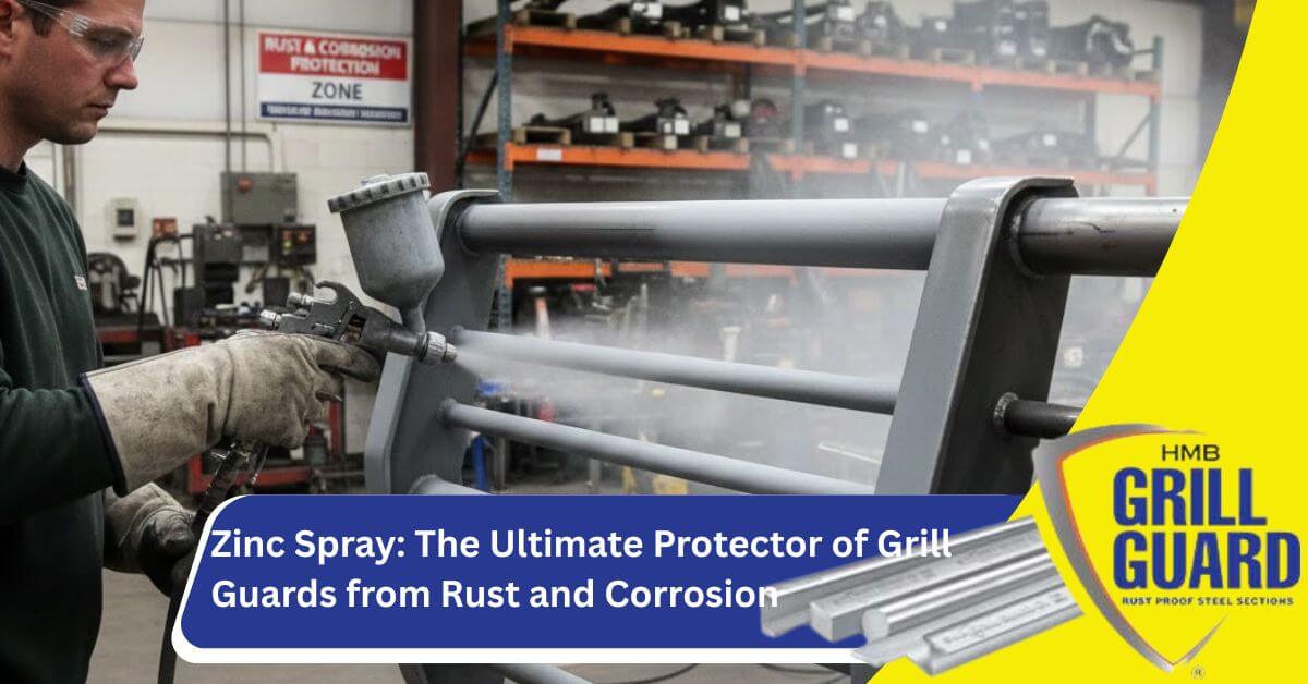 ‍Zinc Spray-The Ultimate Protector of Grill Guards from Rust and Corrosion